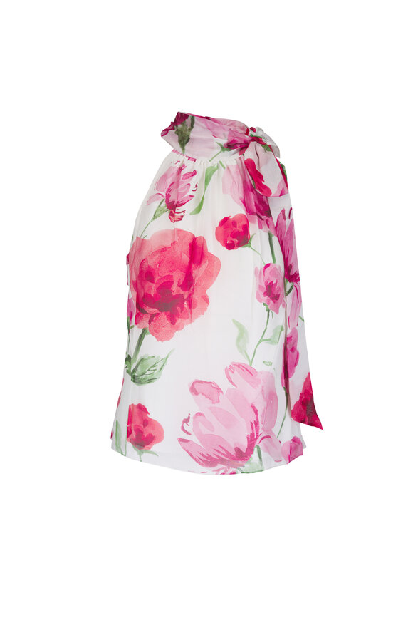 Sachin Babi Deirdre Poppy Print Blouse - view 1