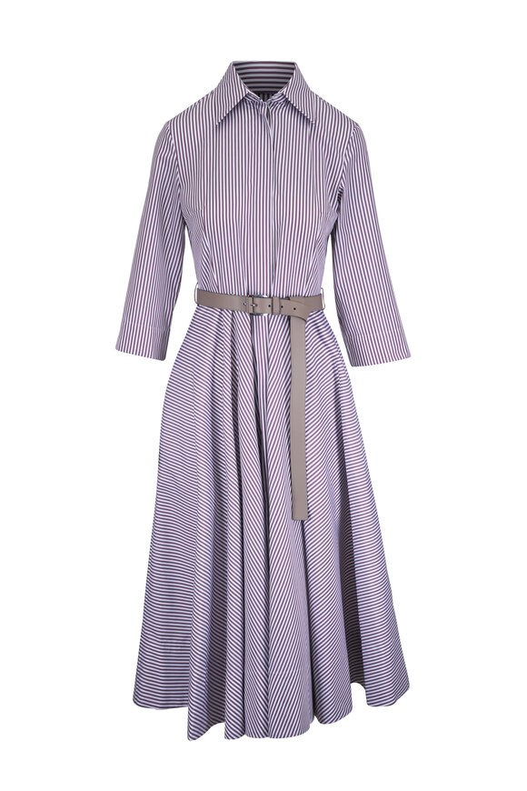 Michael Kors Collection - White Wool Three-Quarter Sleeve