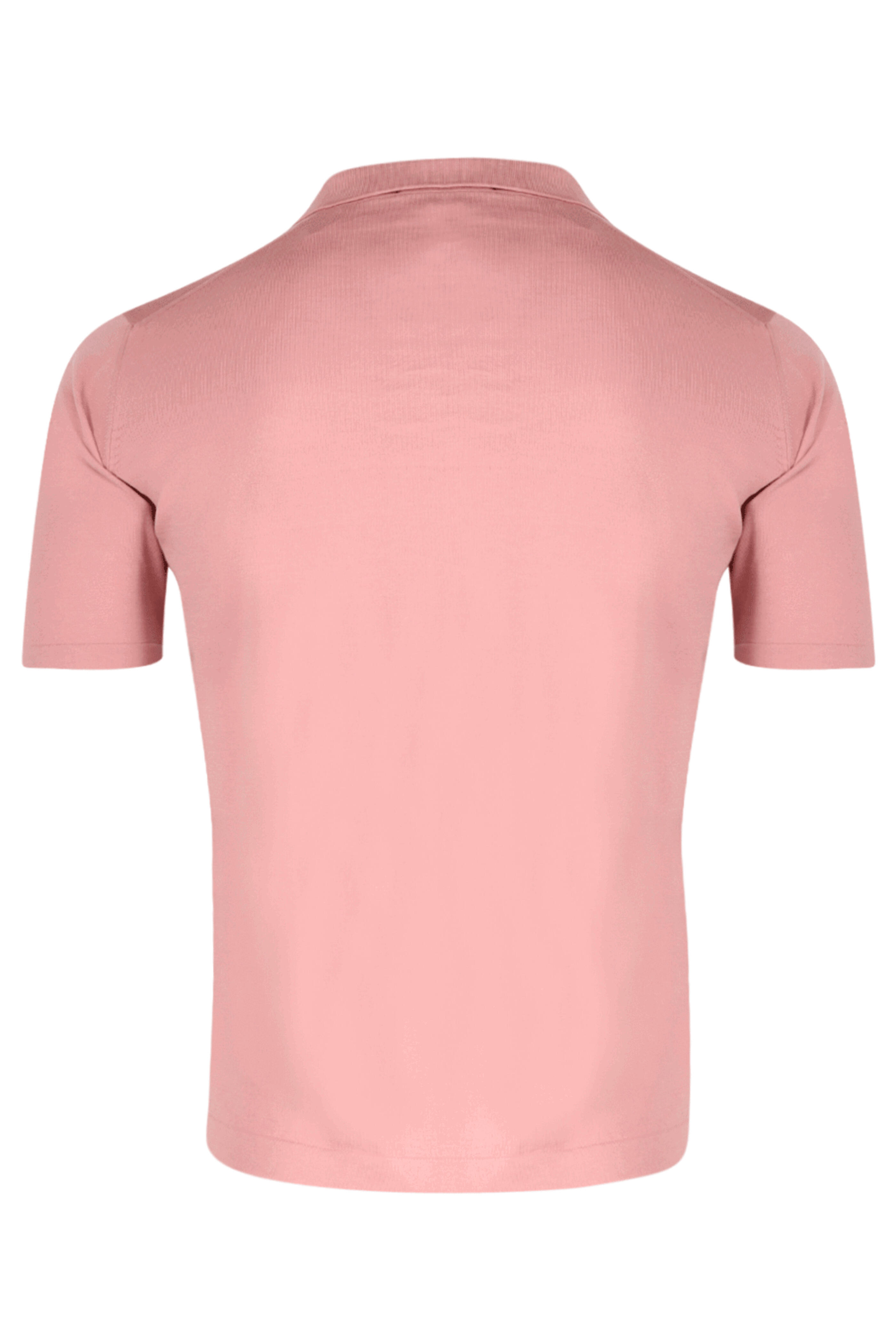 Cesare Attolini - Rosa Johnny Collar Polo