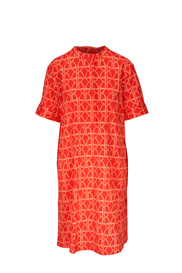 Bogner Abigale-B Coral Patterned Dress 