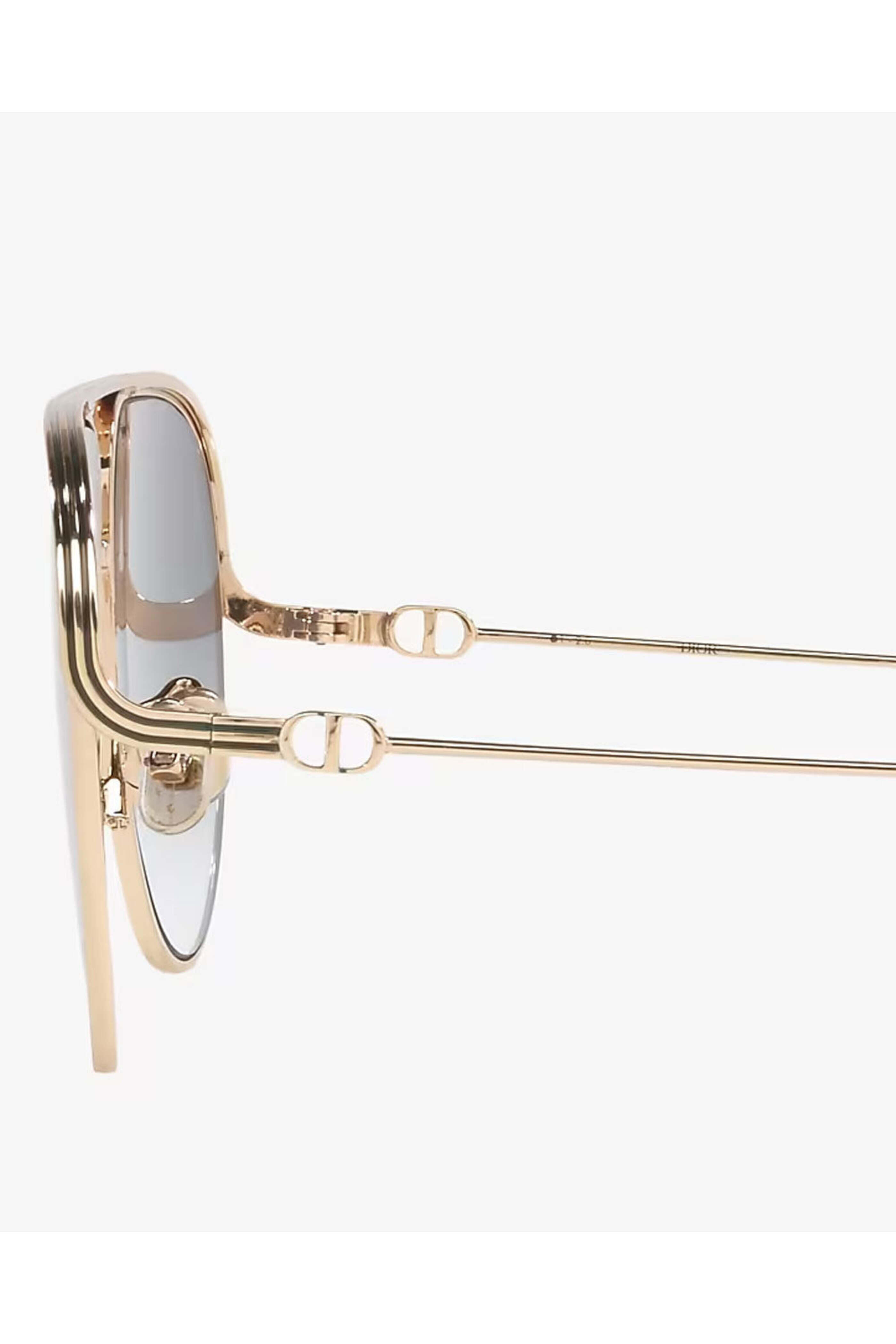 Dior - Aviator Sunglasses Rose Gold & Blue Gradient