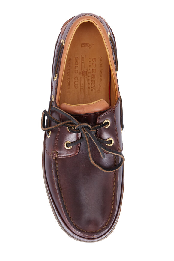 Sperry - Gold Cup Dark Brown Boat Shoe