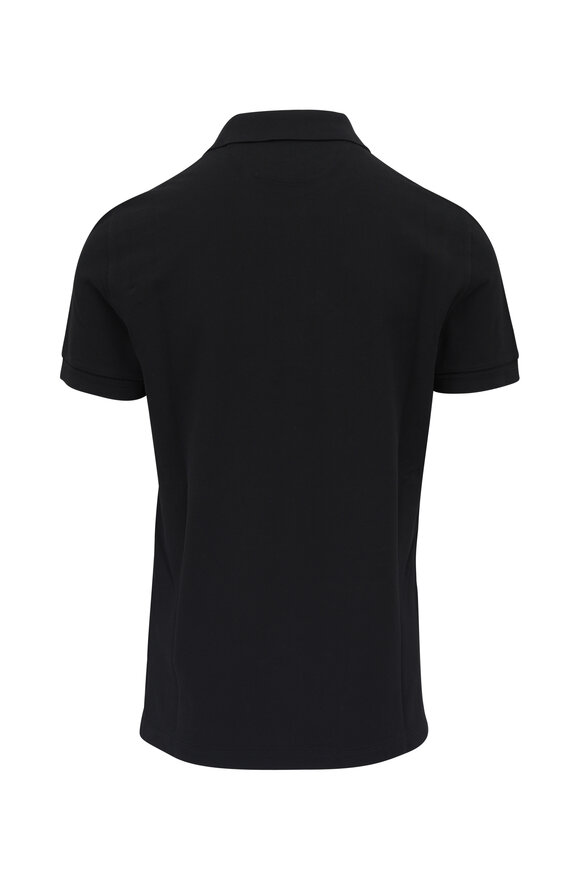 Tom Ford - Black Cotton Tennis Piquet Polo