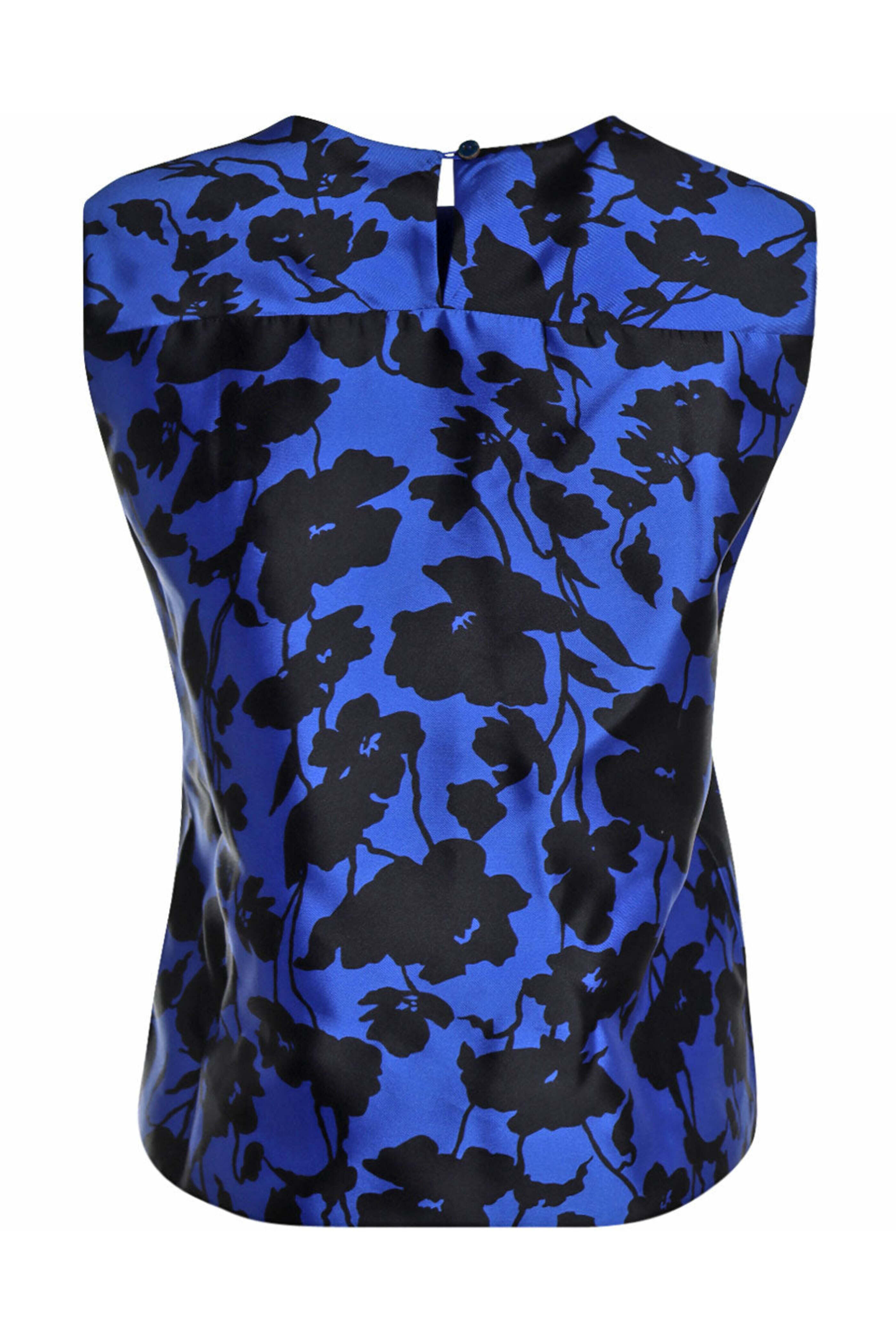 Peter Cohen - Blue Floral Pitis Top