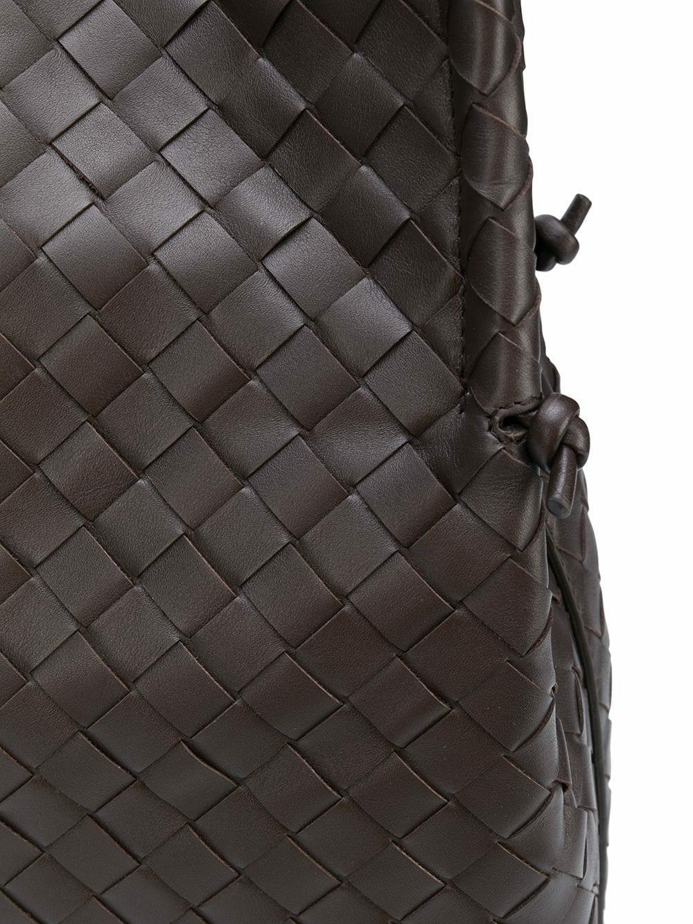 Bottega Veneta - Dark Brown Woven Nappa Leather Shopper