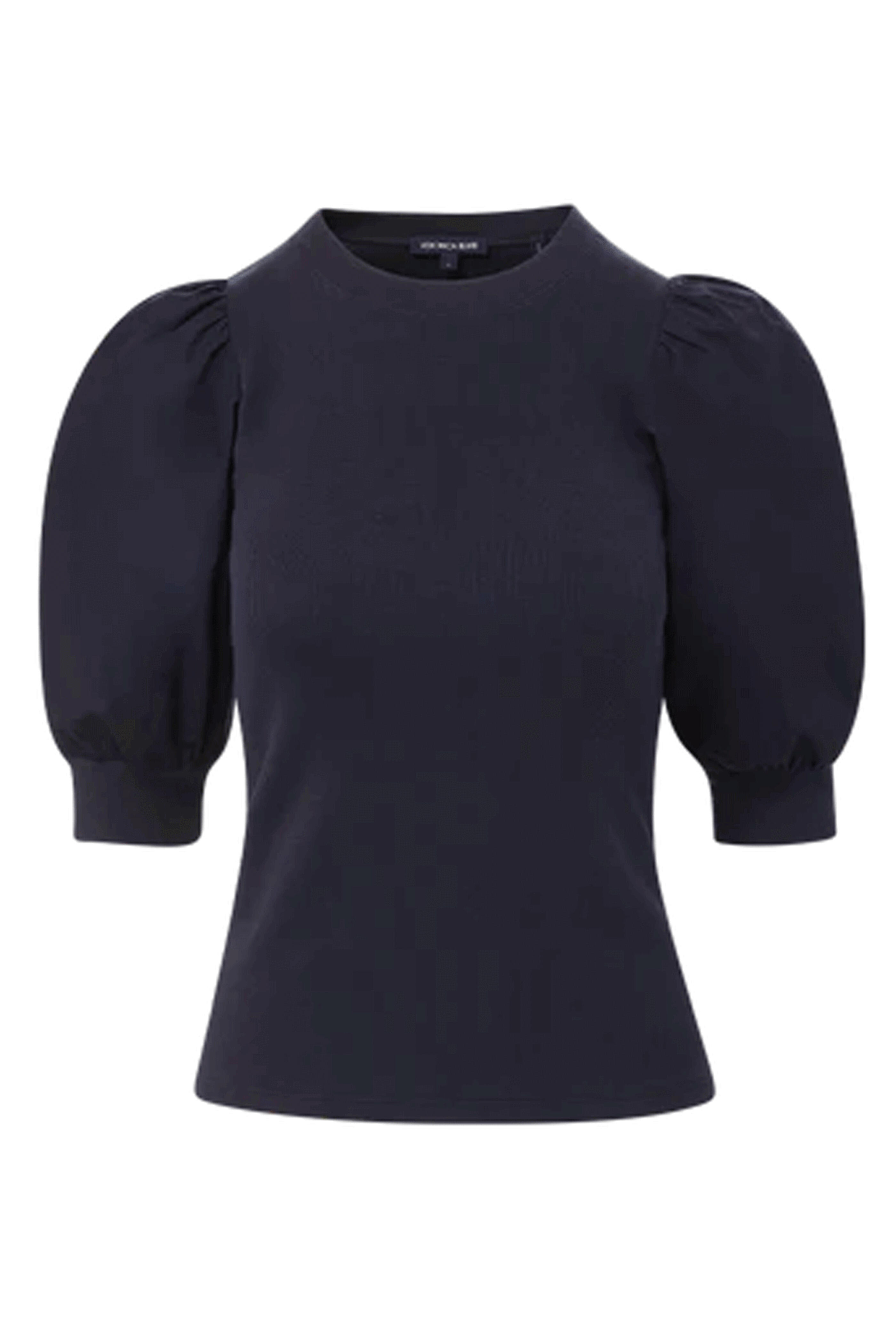 Veronica Beard - Navy Crew Neck Coralee Top