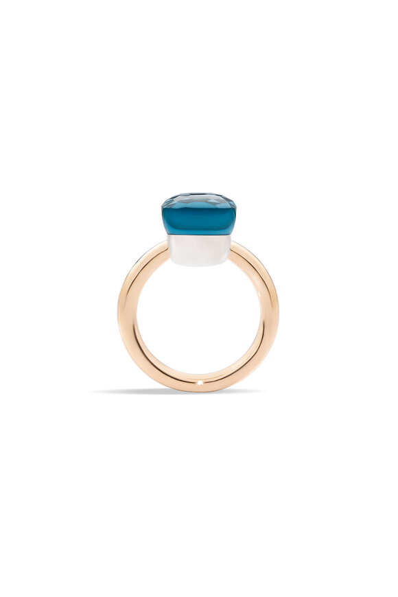 Pomellato - Nudo Classic London Blue Topaz Ring