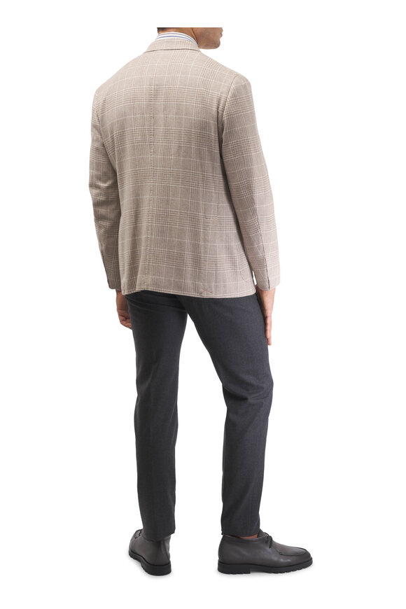 Marco Pescarolo Dark Gray Cashmere Five Pocket Pant - view 4