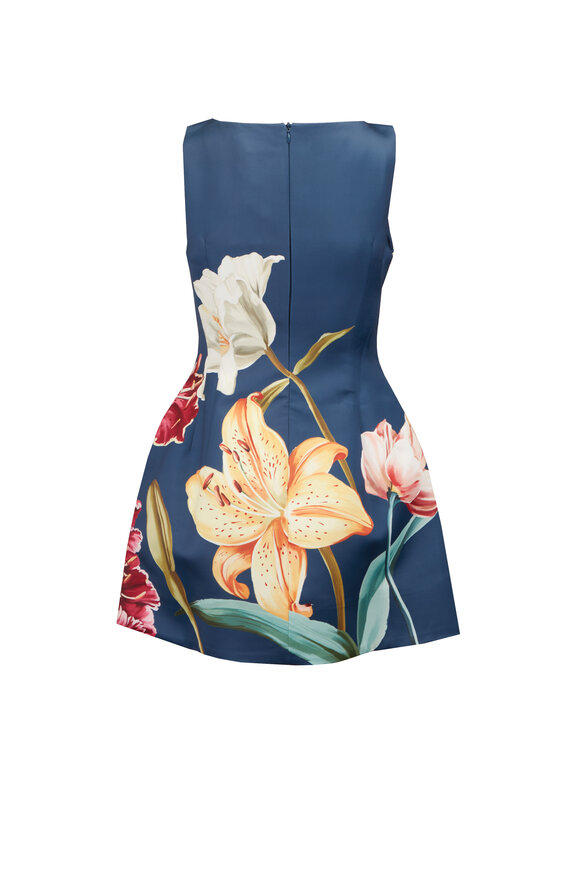 Leo Lin Ali Embroidered Lily Mini Dress - view 2