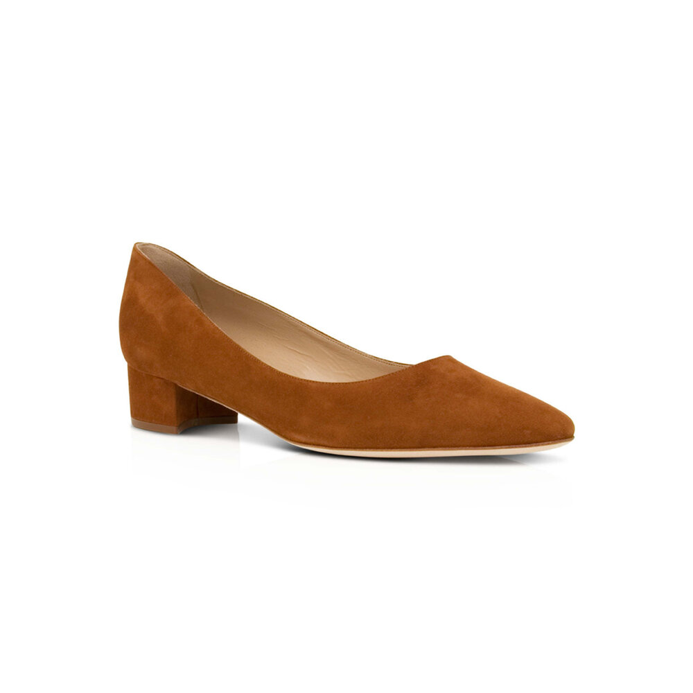 Manolo Blahnik - Listony Pump in Brown | Mitchell Stores