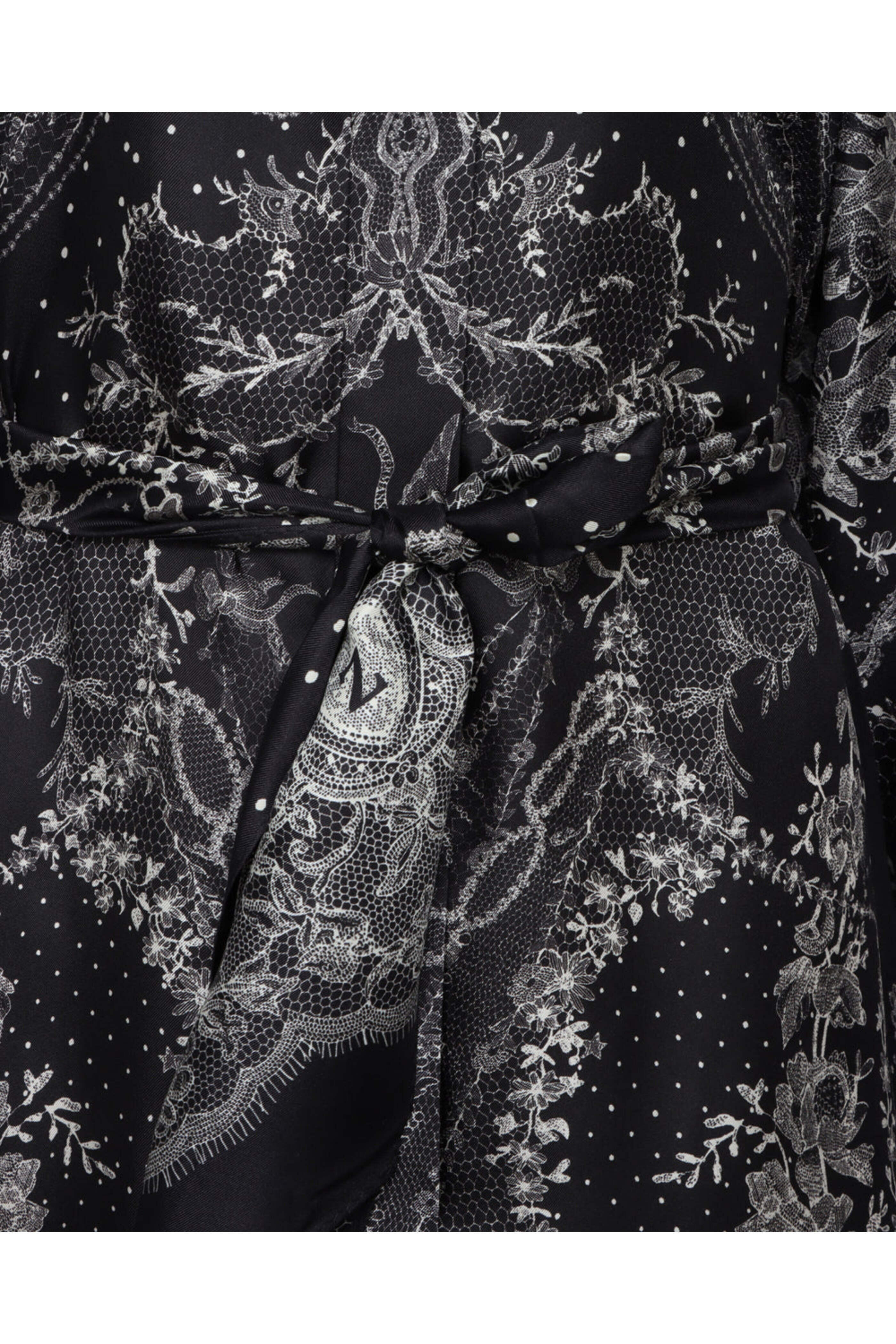 Zimmermann - Black Locket Crush Midi Dress