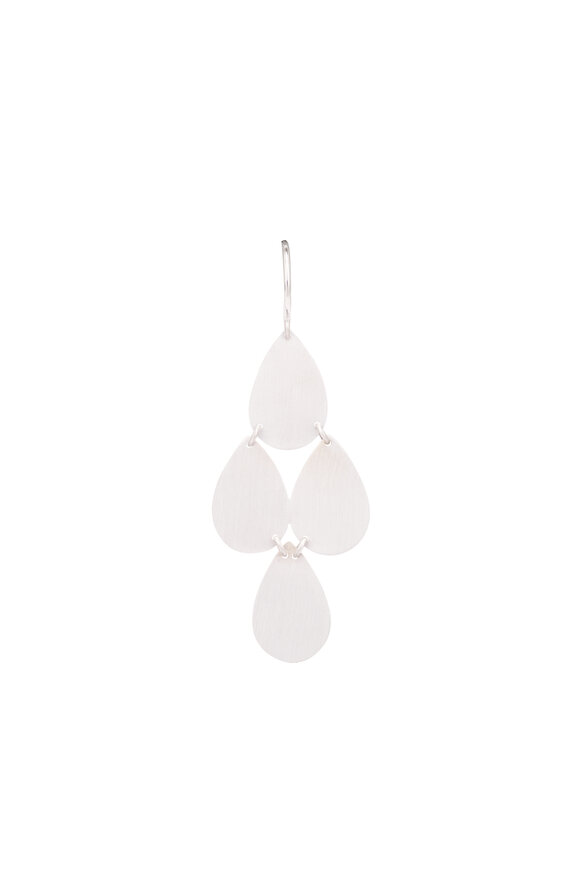 Irene Neuwirth Classic Four Drop Chandelier Earrings - view 2