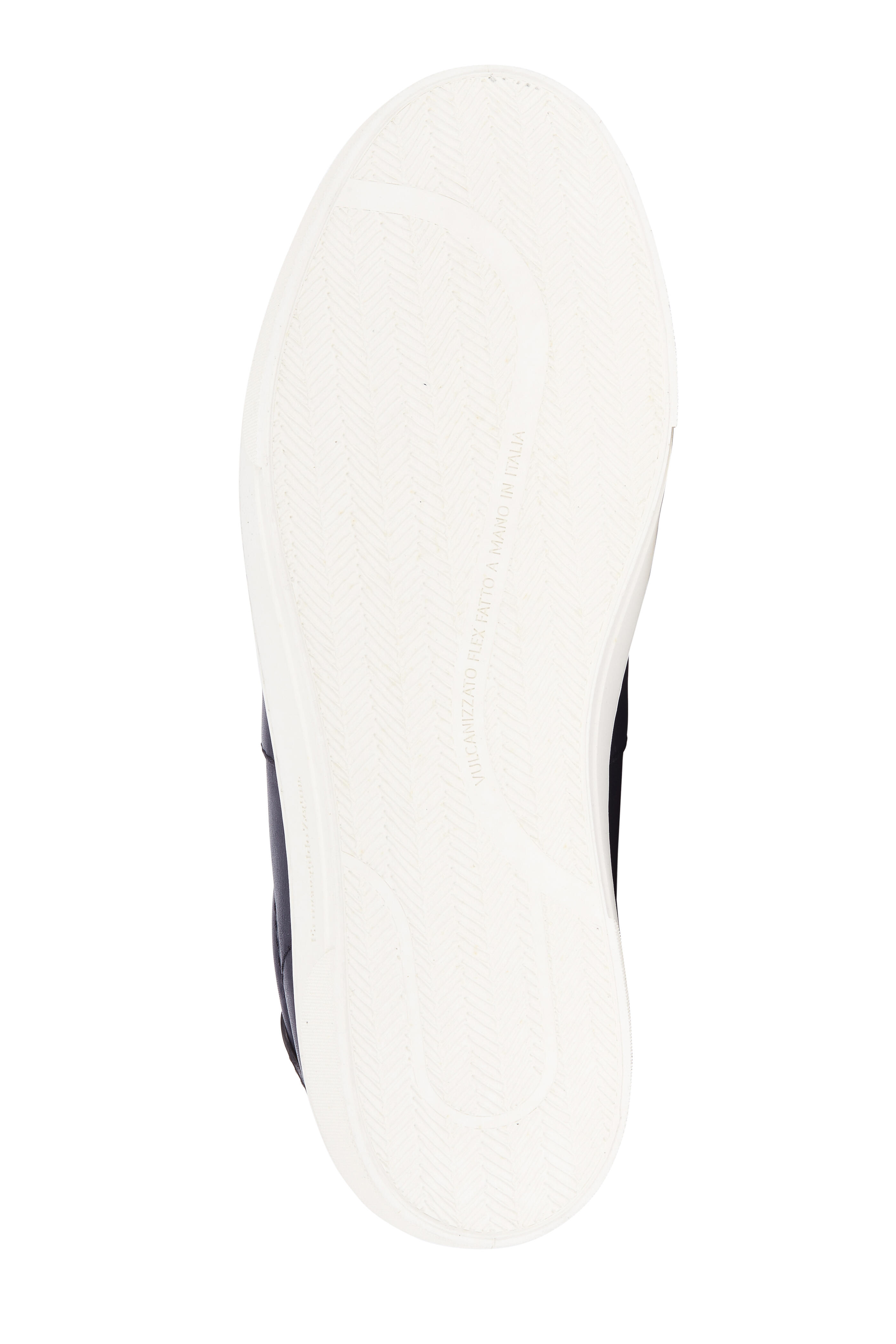 Zegna - Vittorio Navy Blue Leather Sneaker