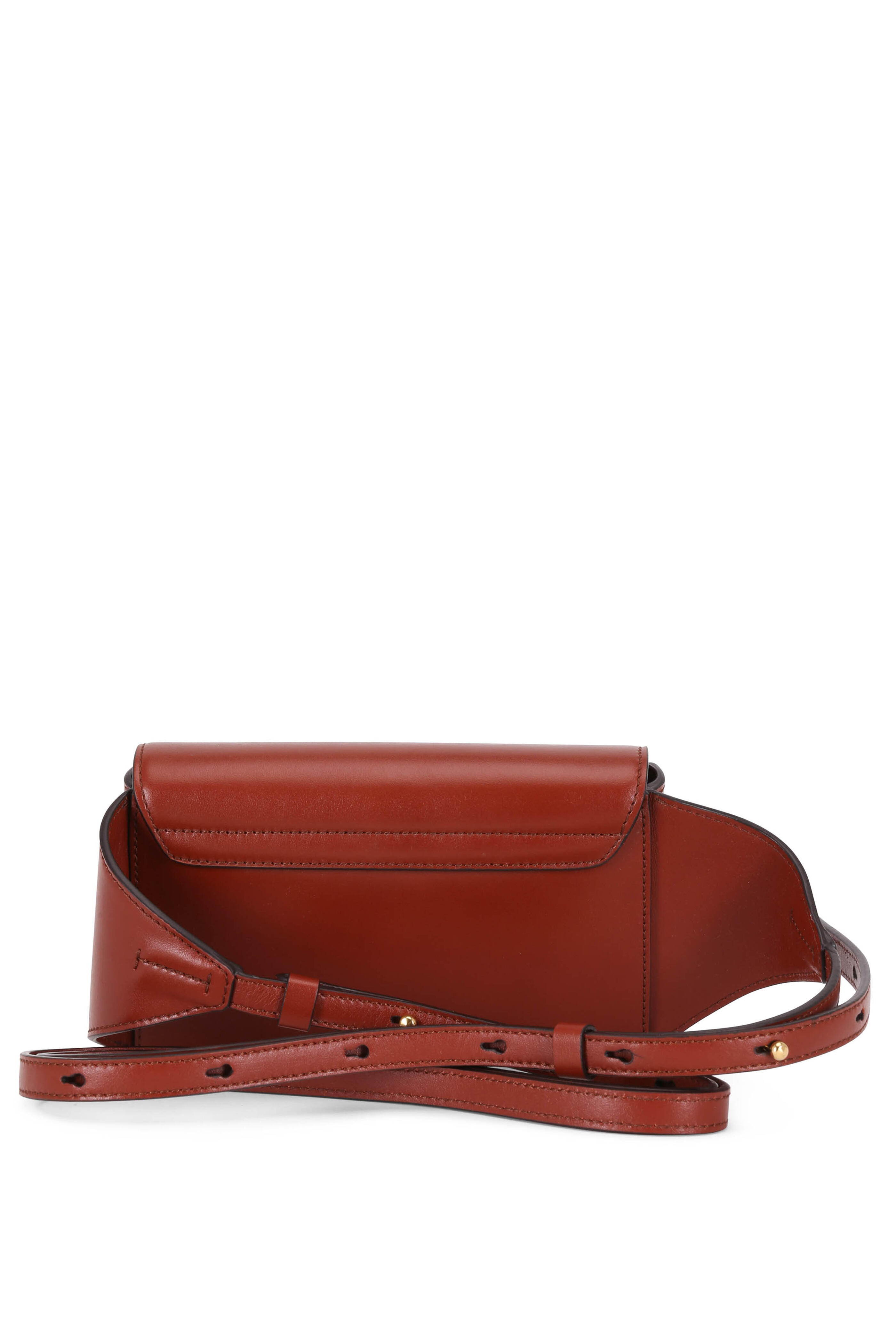 Chlo C Sepia Brown Leather Suede Belt Bag Mitchell Stores