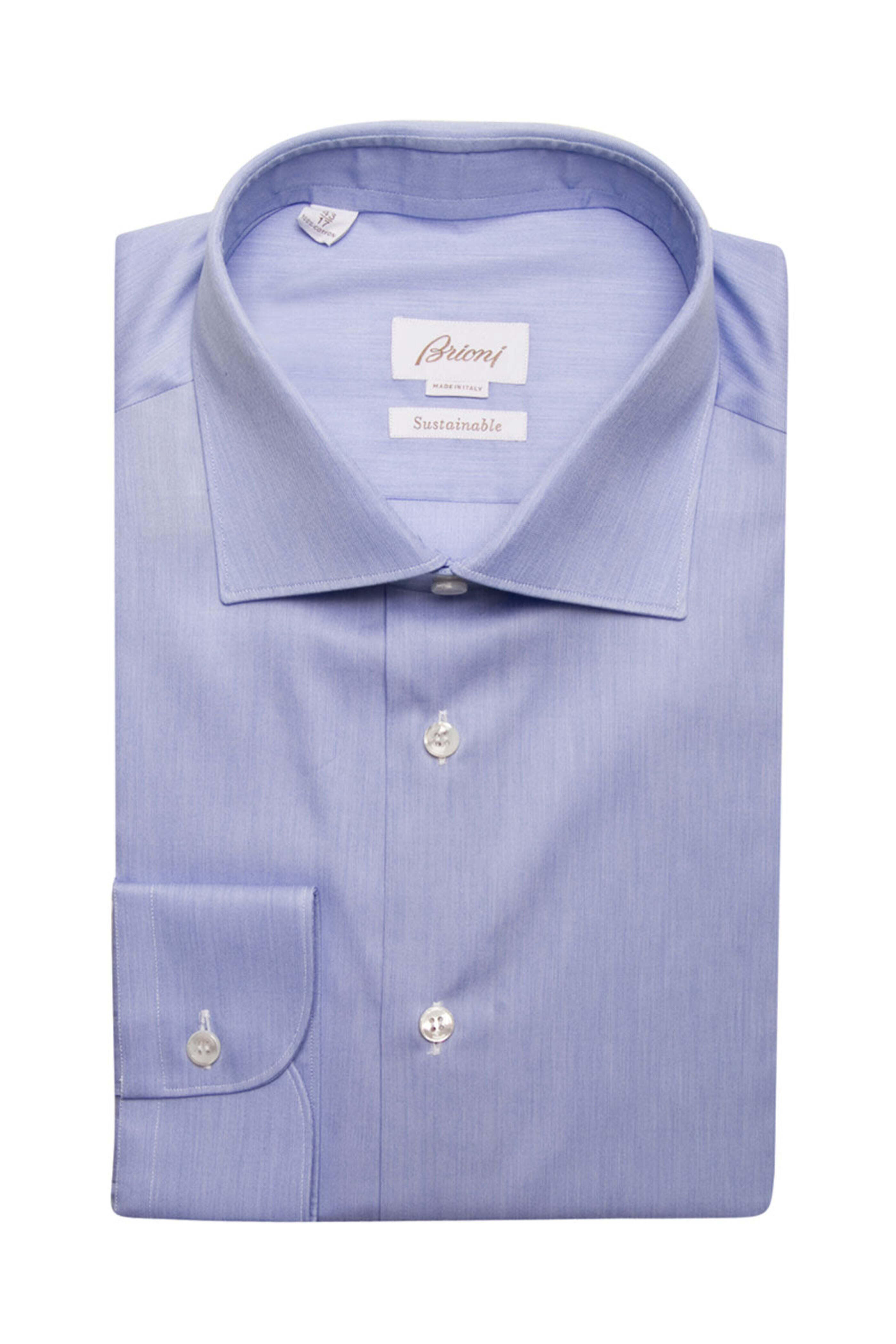 Brioni - Light Blue Textured Sport Shirt