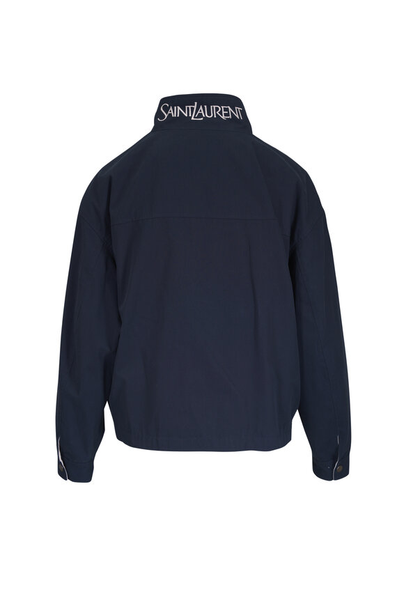 Saint Laurent Cassandre Reversible Cotton Jacket - view 3