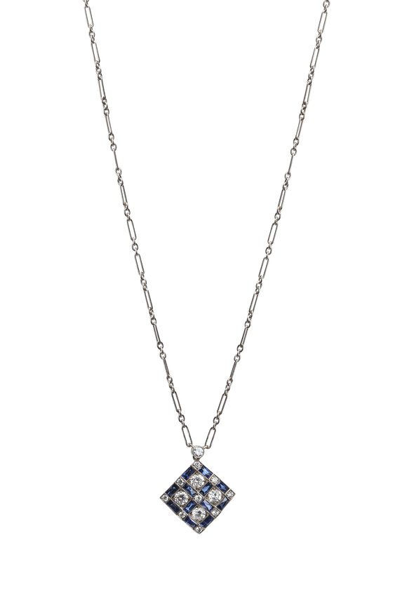 Kwiat - 18K White Gold Diamond Pendant Necklace