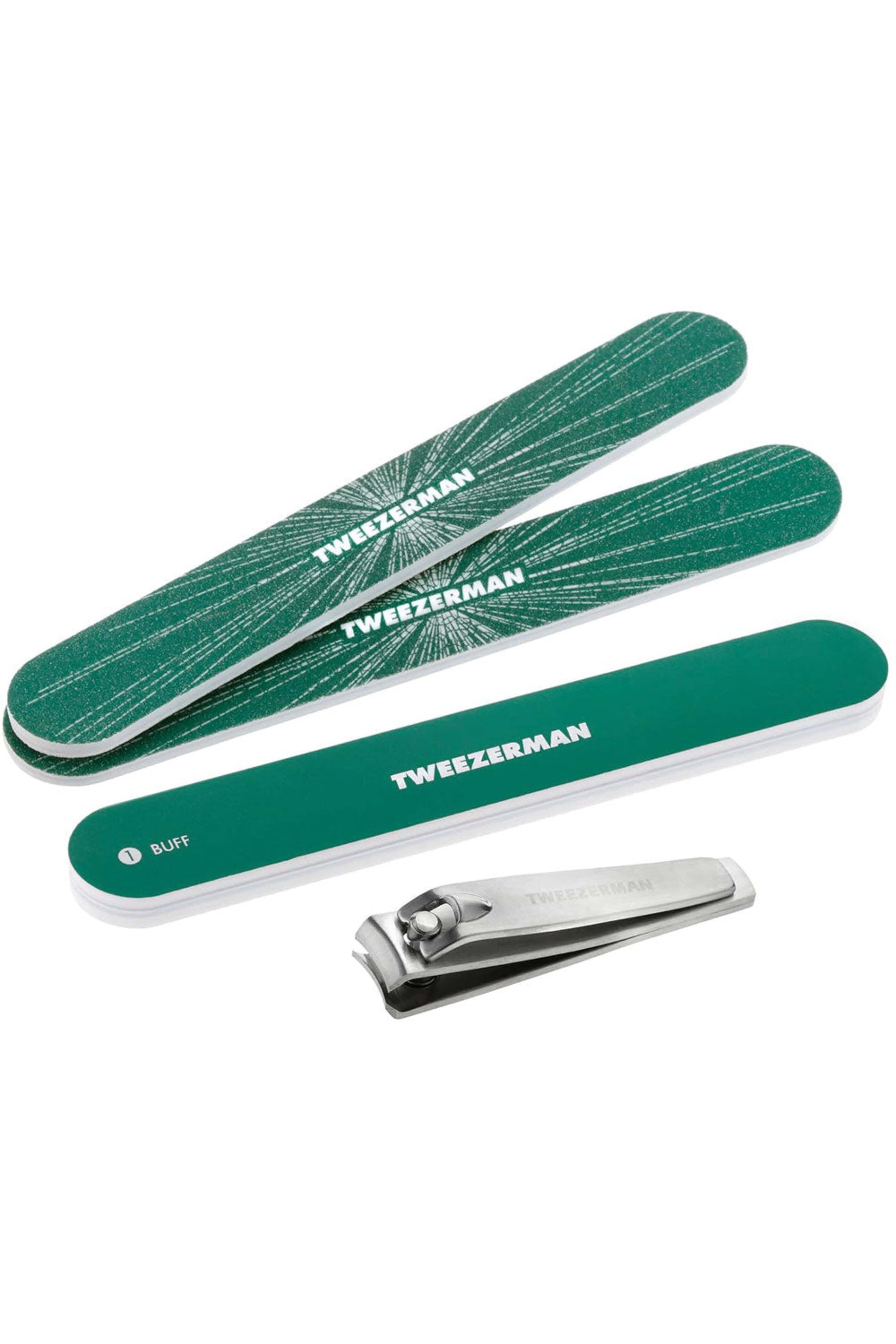 Tweezerman - Emerald Shimmer Manicure Set