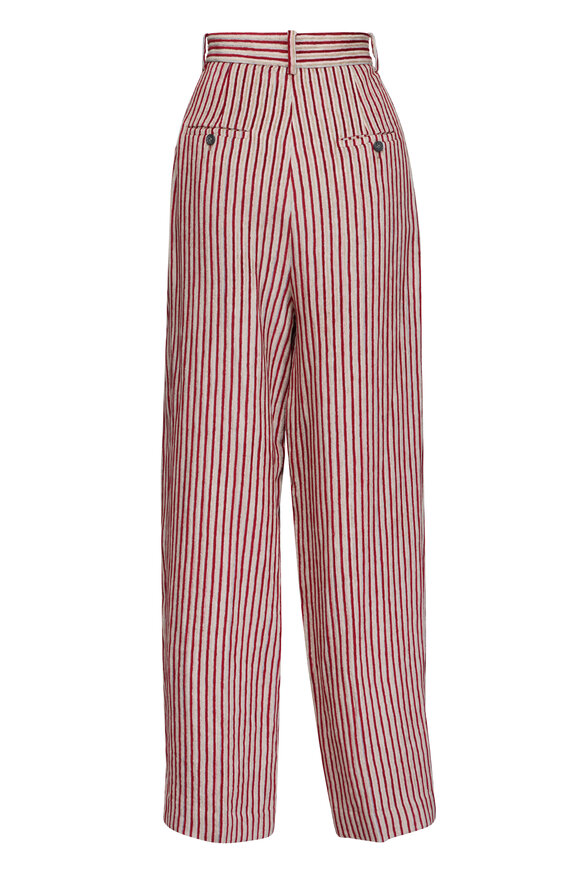 La DoubleJ Beige Colorblock Brooklyn Pant - view 2