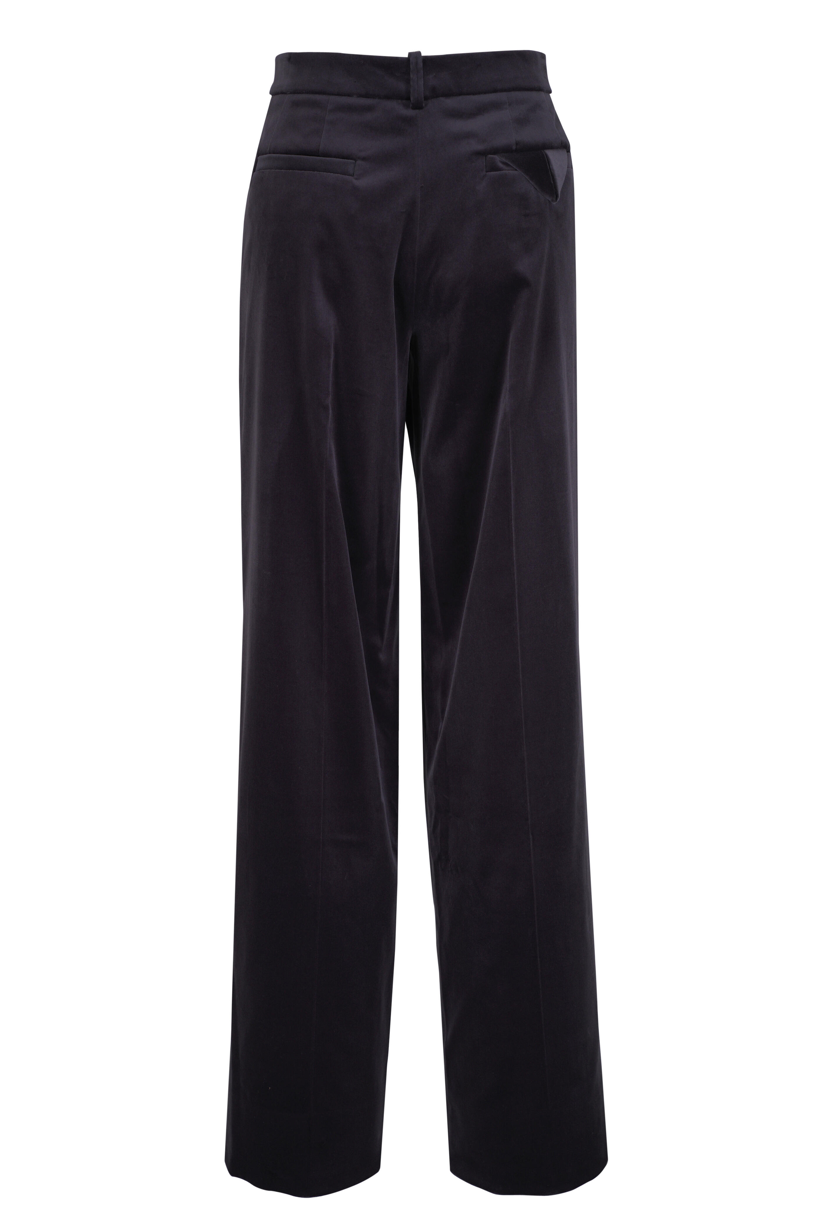 Dorothee Schumacher - Elegance Softness Graphite Velvet Pant