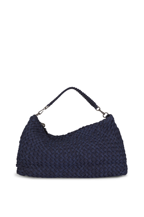 Naghedi Medium Porto Half-Moon Double Weave Shoulder Bag - view 2