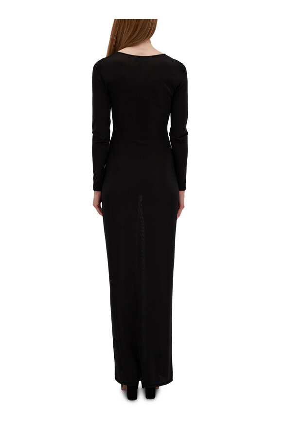 Nili Lotan - Caper Black Knit Dress 