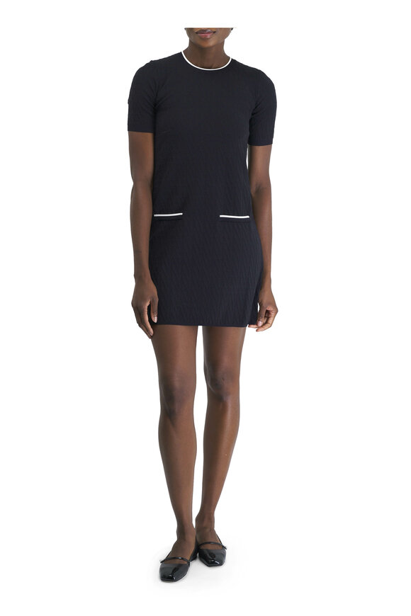 Valentino - Black Toile Iconographe Mini Dress