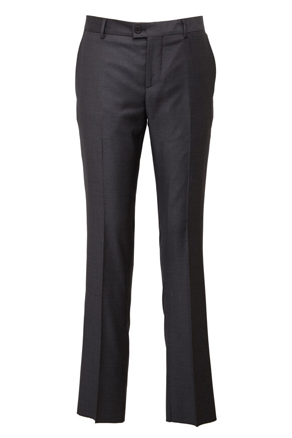 Brunello Cucinelli - Solid Gray Wool Four Season Suit