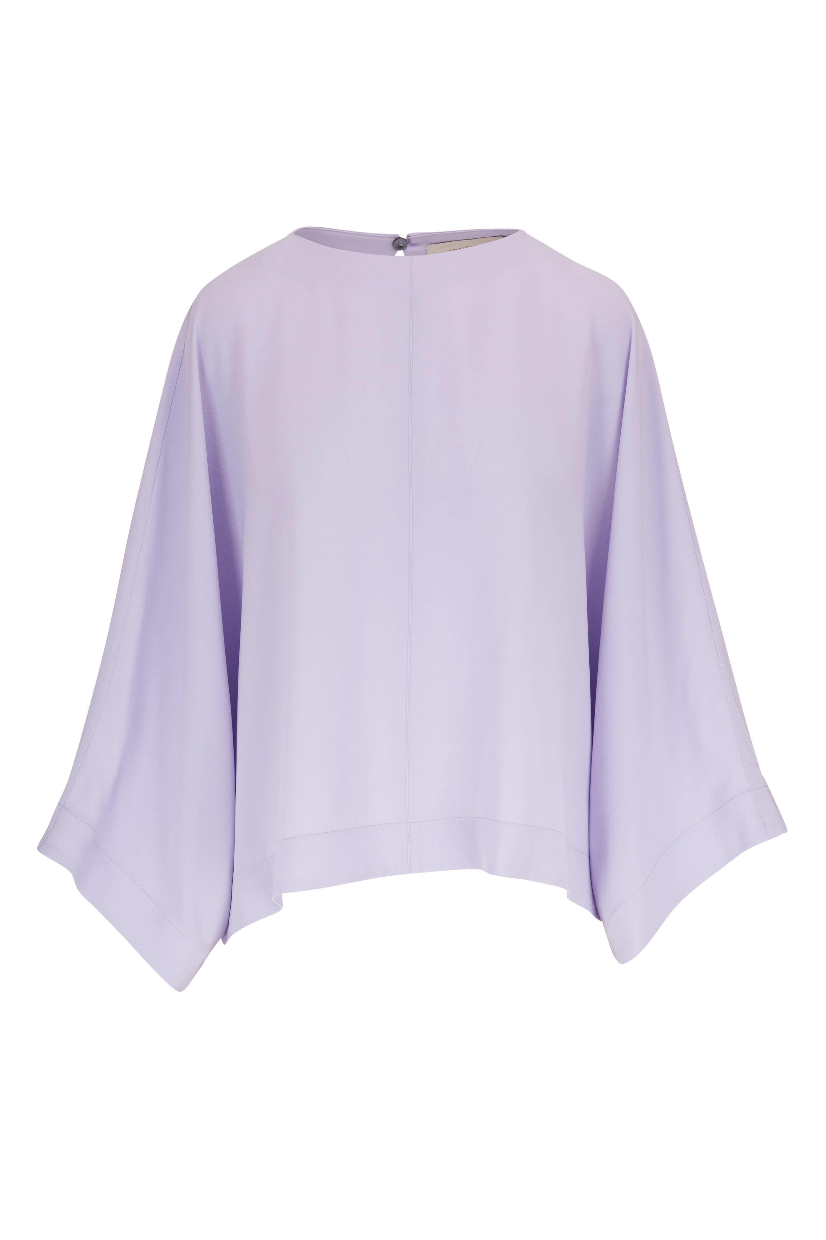 Agnona - Lavender Poncho | Mitchell Stores