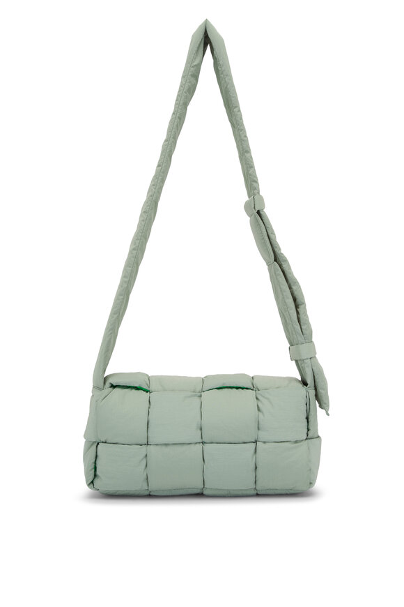 Bottega Veneta - Medium Padded Tech Cassette New Sage Crossbody Bag