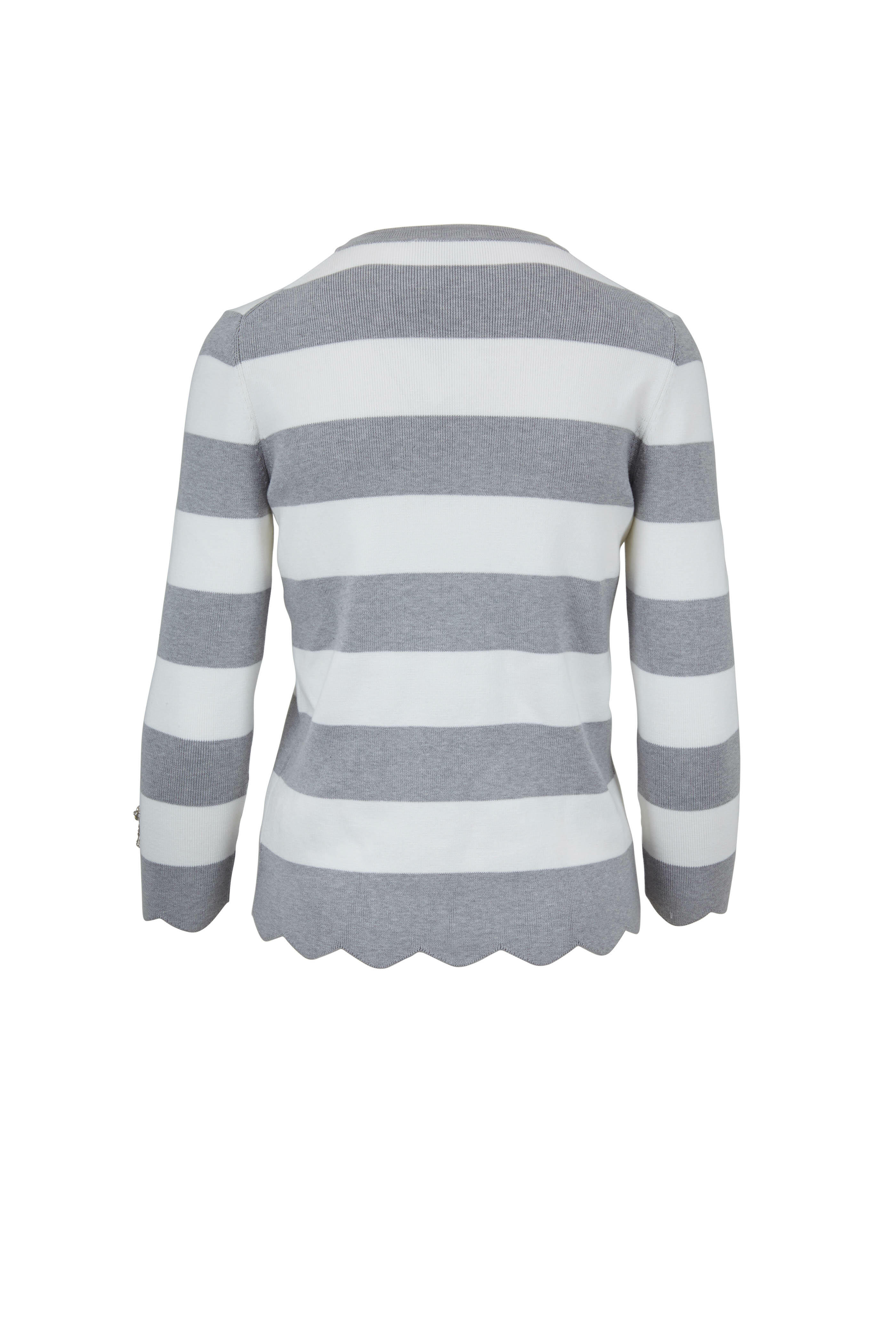 Michael kors 2024 striped sweater