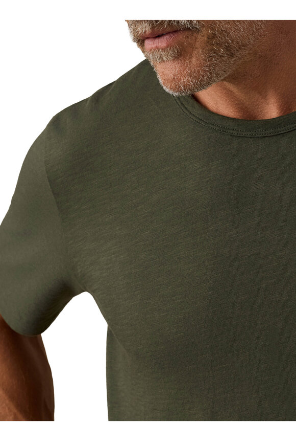 Faherty Brand Forest Grove Sunwashed Pocket Tee - view 4