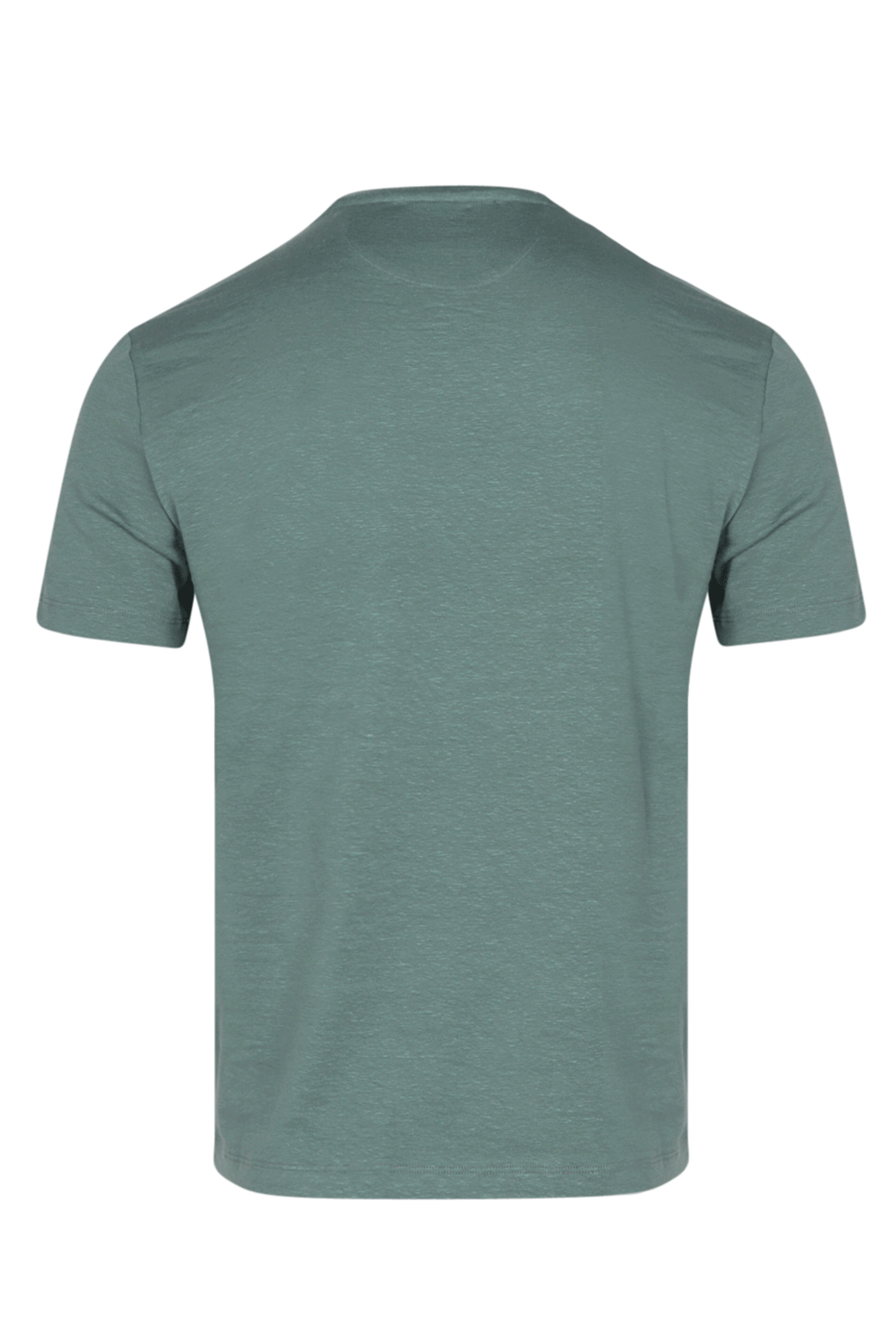 Maurizio Baldassari - Green Stretch Short Sleeve Crewneck