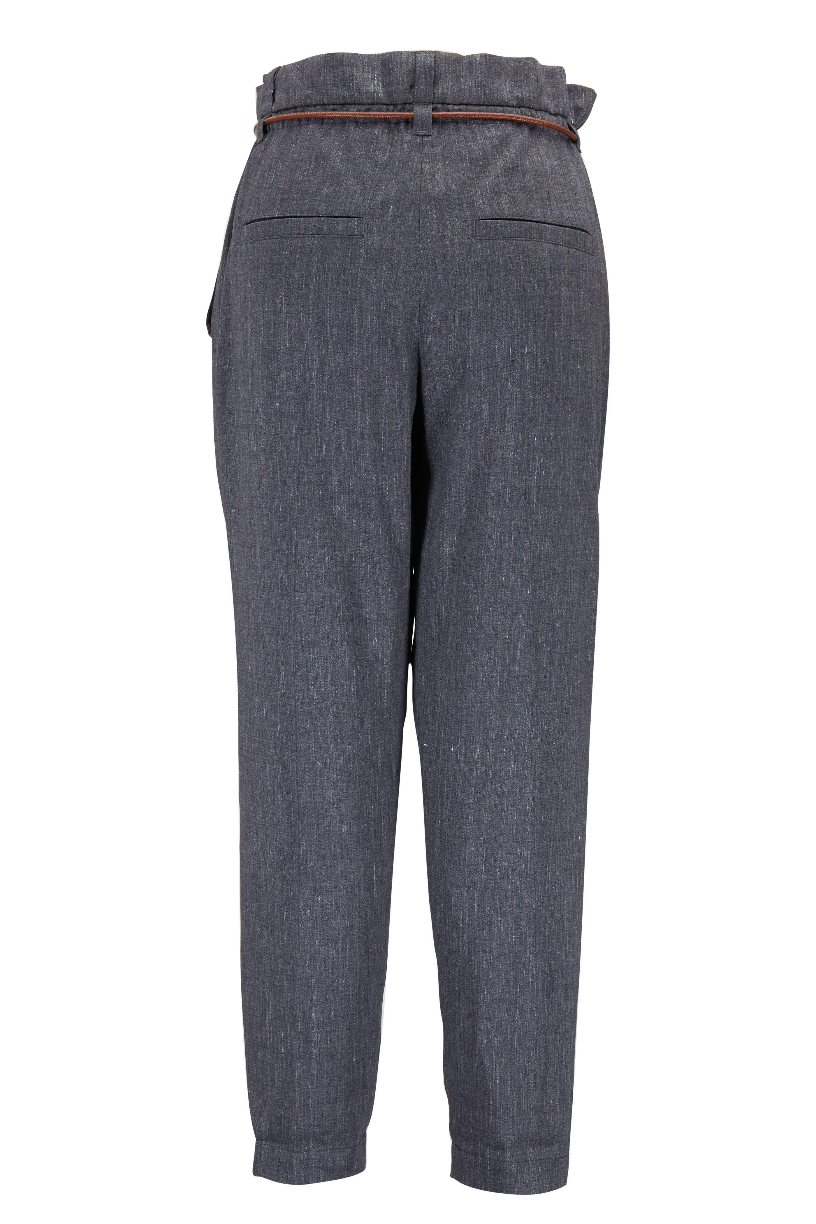 【関税＆送料込み】Brunello Cucinelli Trousers Brunello Cucinelli Drill Trousers | Brown | FARFETCH