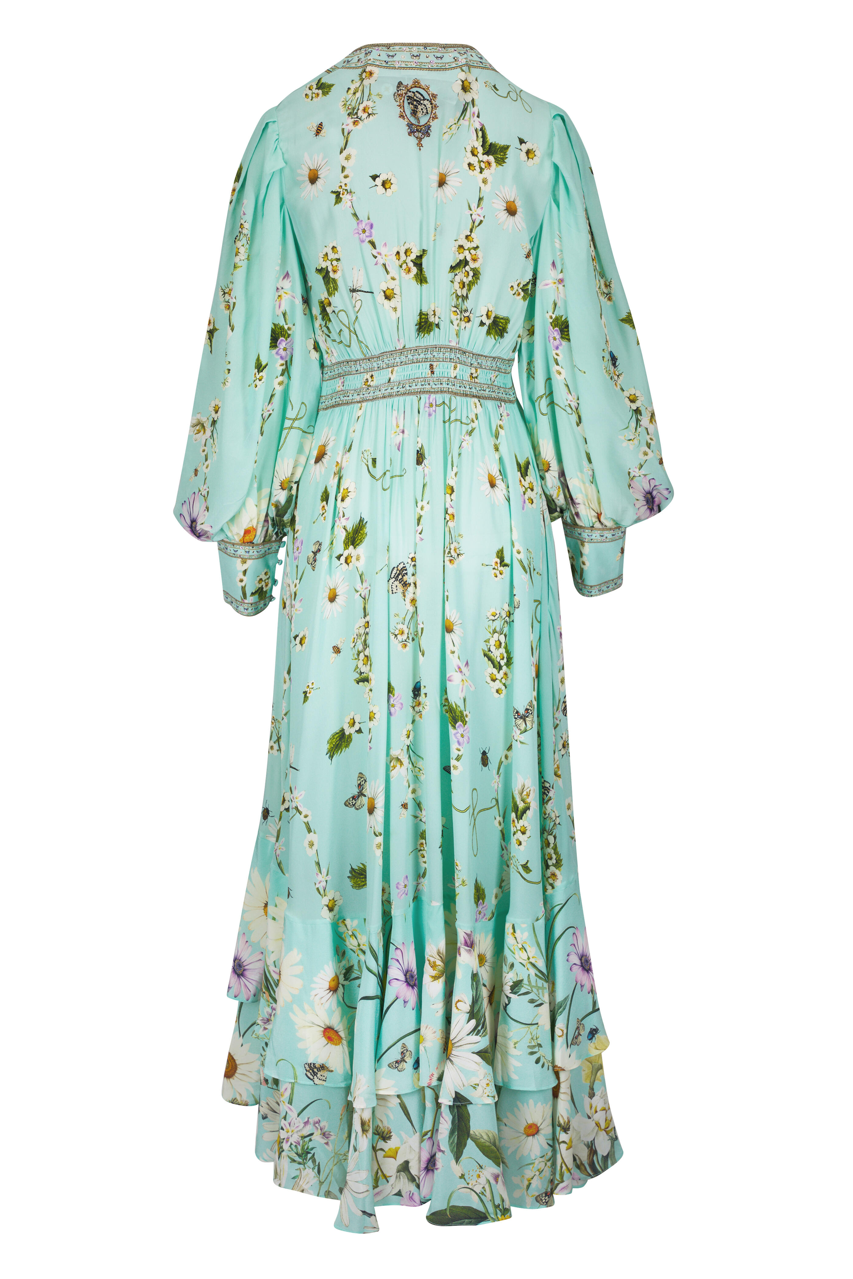 Camilla - Floral Freefall Button Front Maxi Dress