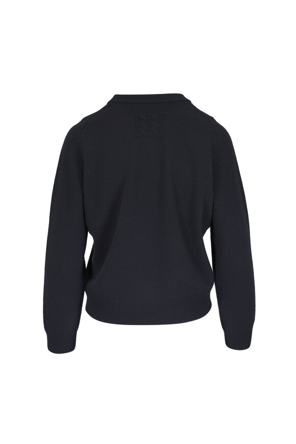 Nili Lotan Nora Black Cashmere Sweater - view 3