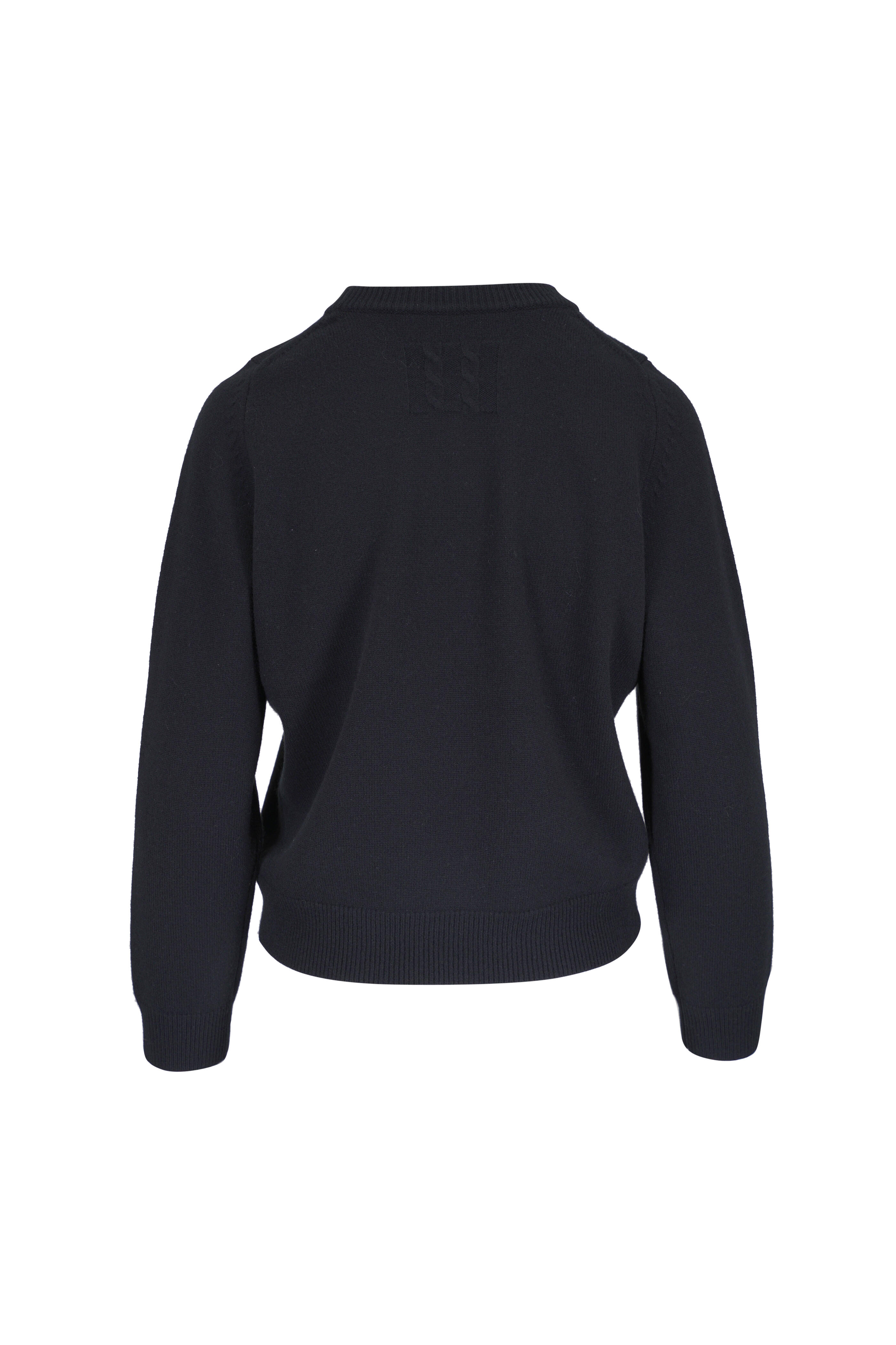 Nili Lotan - Nora Black Cashmere Sweater