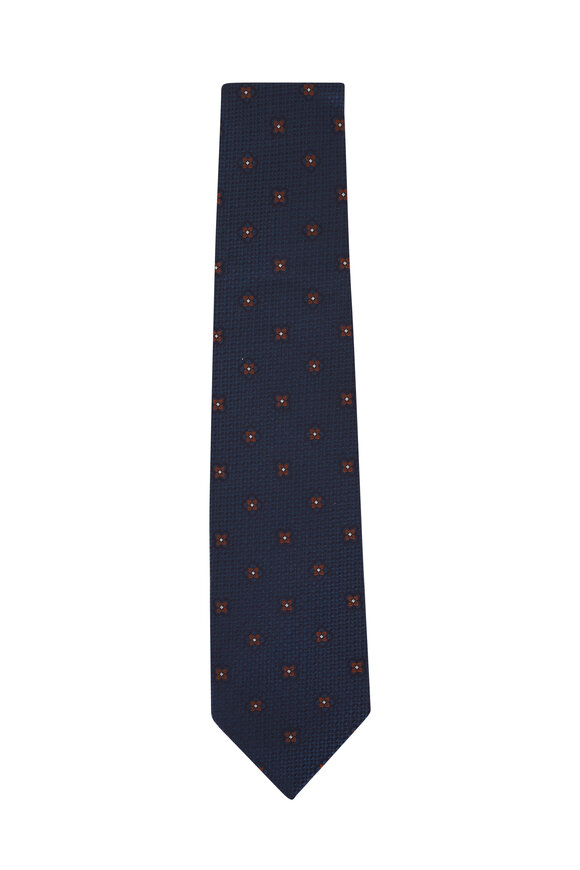 Brunello Cucinelli - Grey Prince of Wales Tie | Mitchell Stores