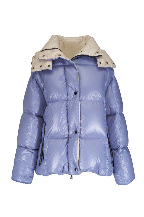 美品/MONCLER/ショートコート/00/navy ネイビーブルー Moncler Mayaショートダウンジャケット