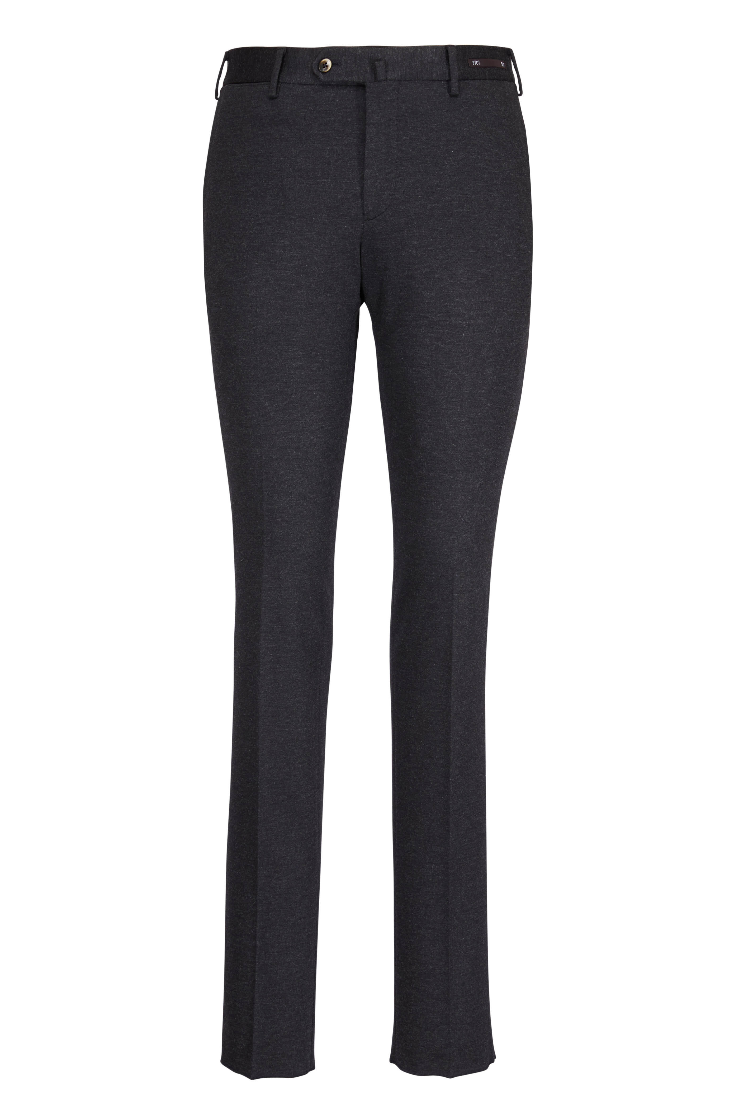 PT Torino - Traveler Coal Slim Jersey Pant | Mitchell Stores