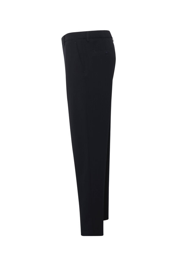 Marco Pescarolo Navy Wool Dress Pant - view 2