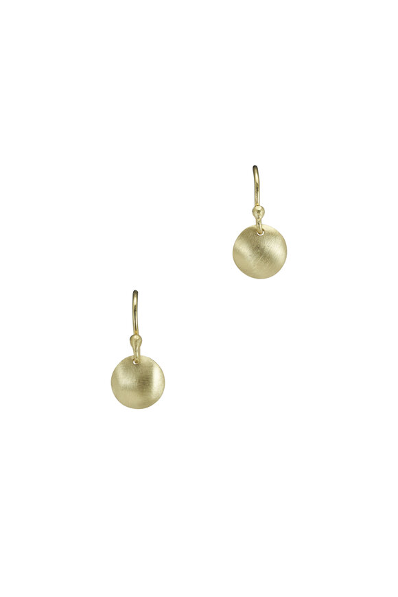 Mindy Fox Disc Earrings