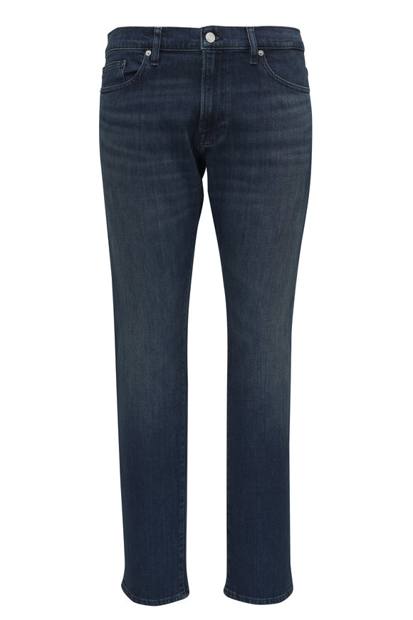 Frame L'Homme Slim Dark Blue Straight Leg Jean