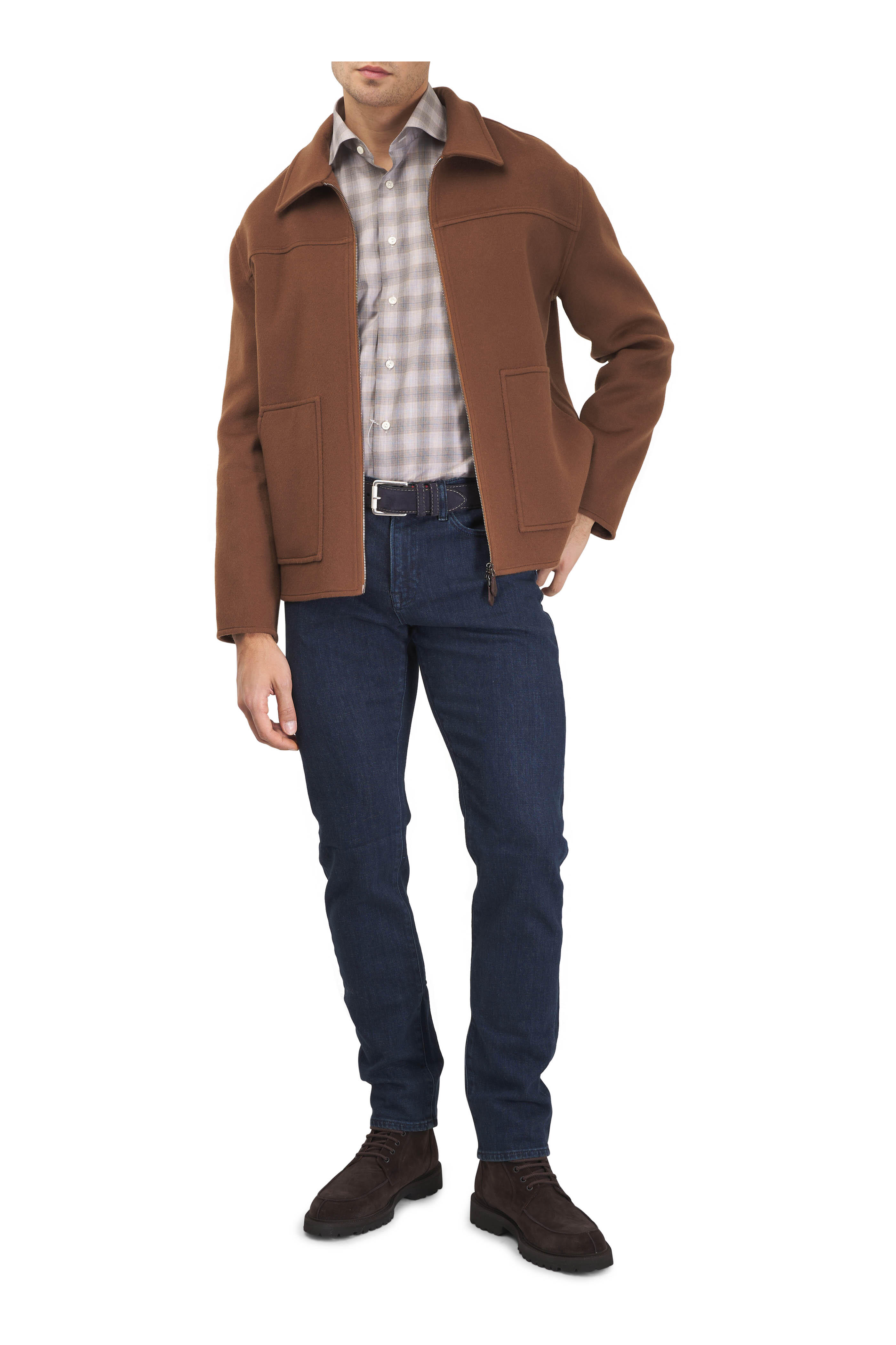 Frame - L'Homme Orion Dark Blue Slim Fit Jean