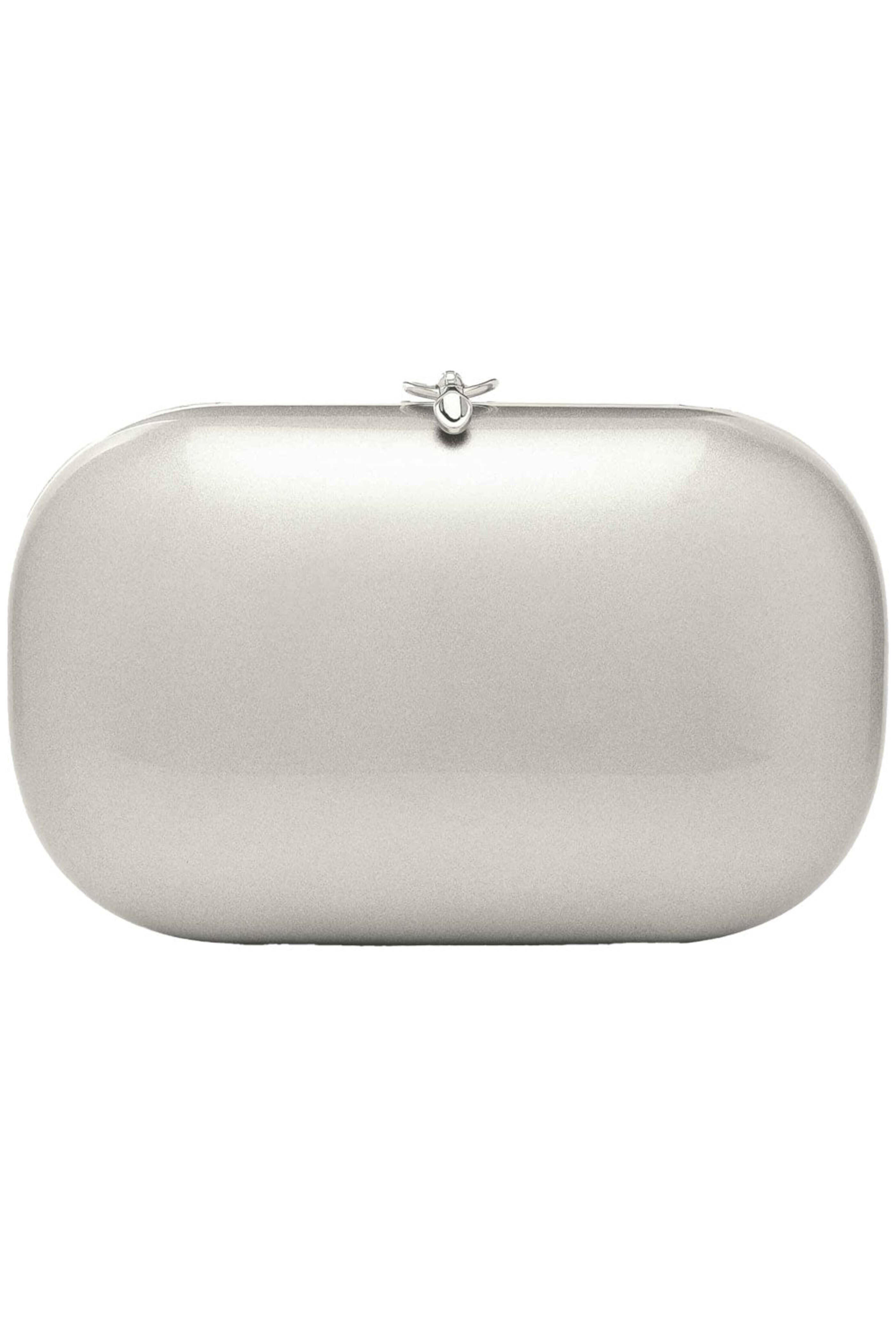 Jeffrey Levinson - Elina Plus Clutch in Electric Silver