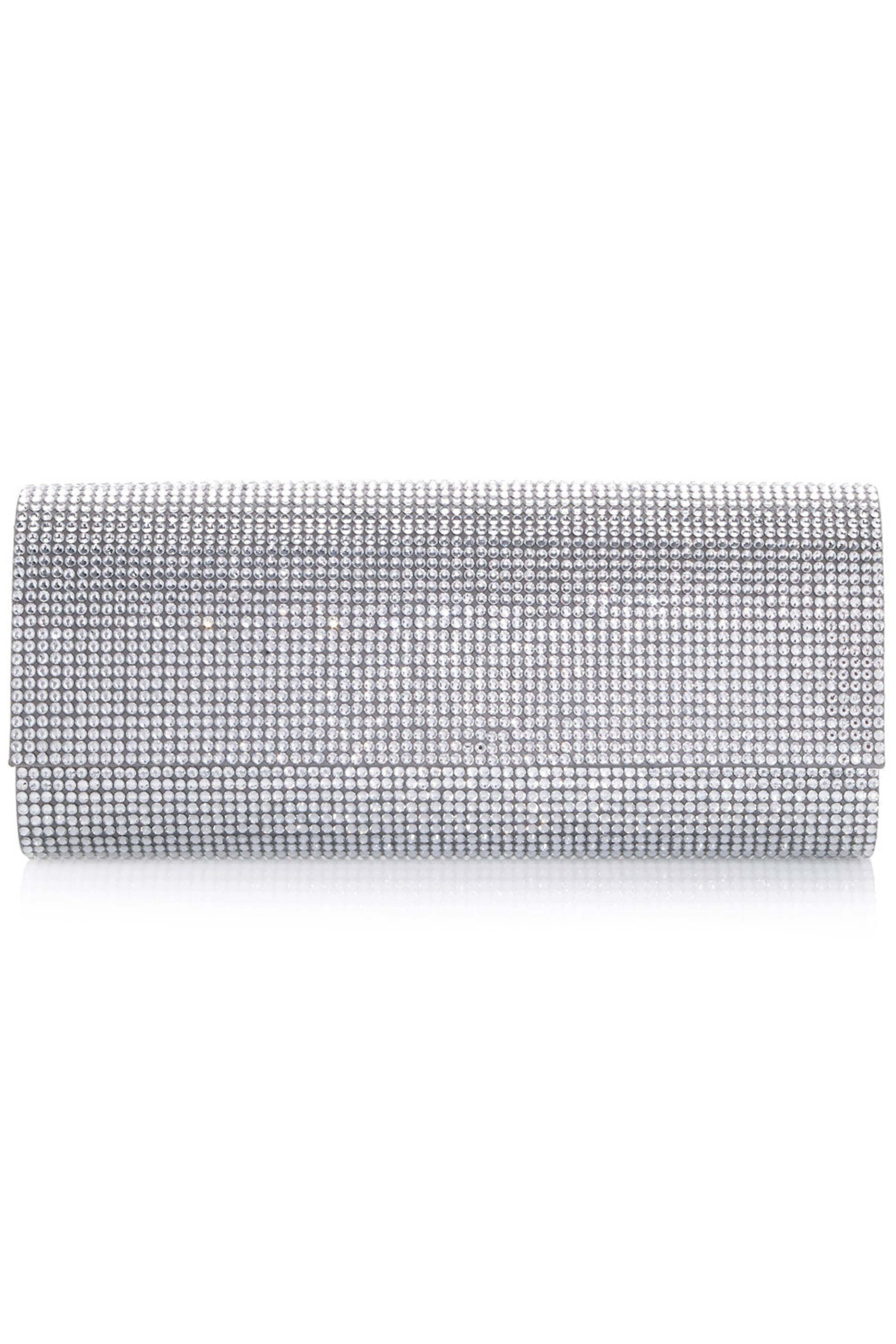 Judith Leiber Couture - Ritz Fizz Clutch in Silver