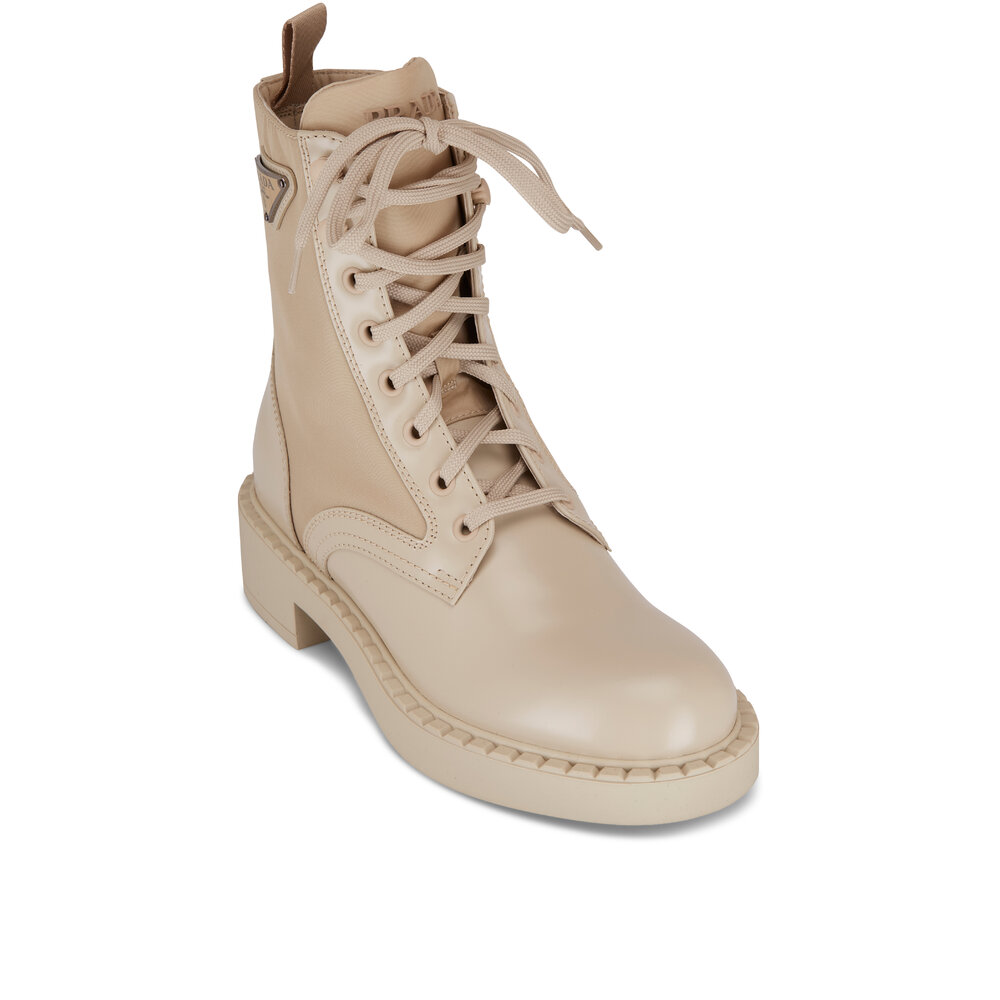 ブーツその他 PRADA CAMEL SUEDE LEATHER BOOTS Leather boots Prada Camel size 36.5 IT in Leather - 41847753