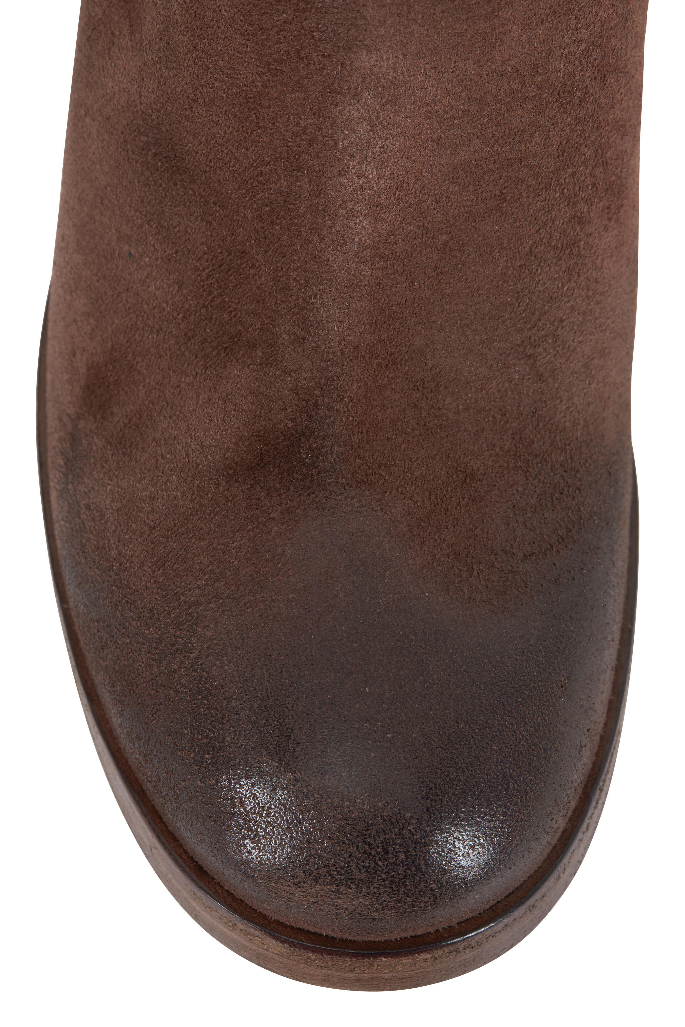 Marsell - Listo Chocolate Suede Ankle Boot, 50mm