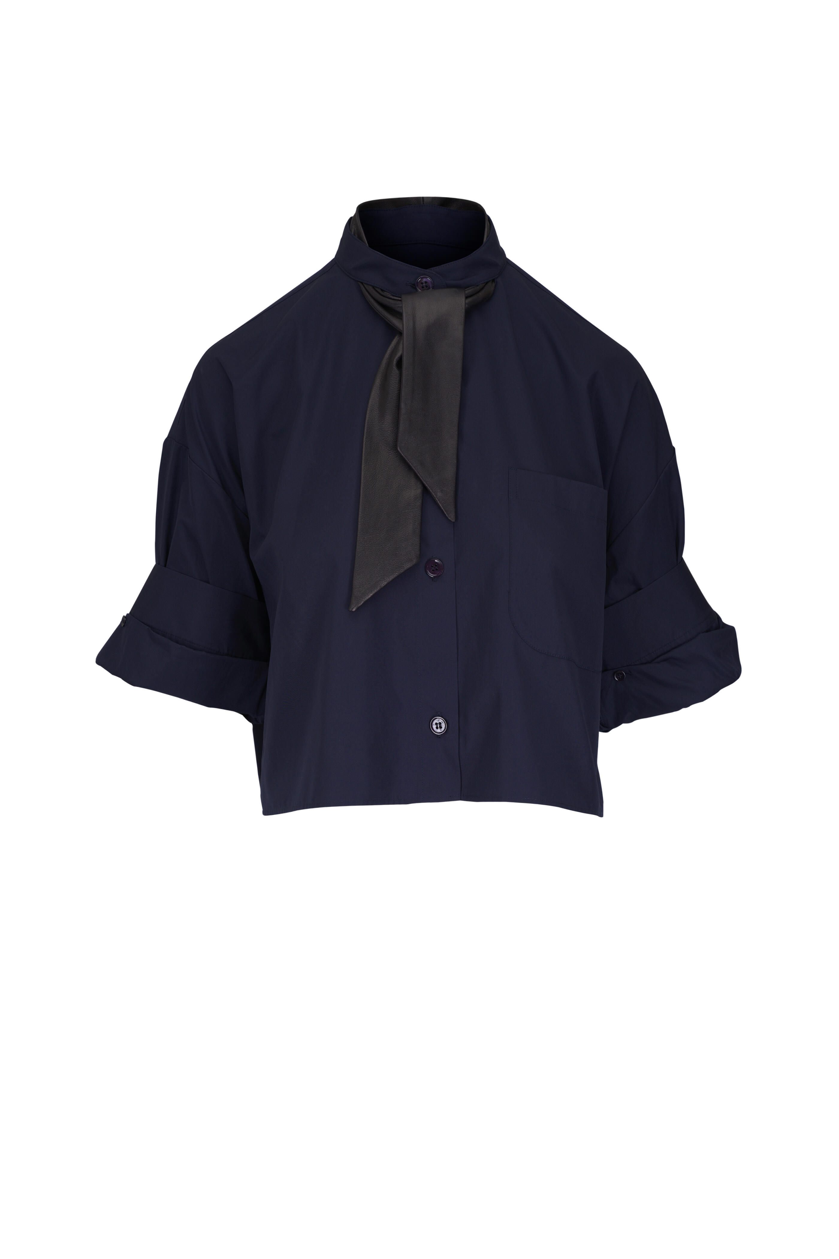 TWP - Ex On Repeat Navy Blouse