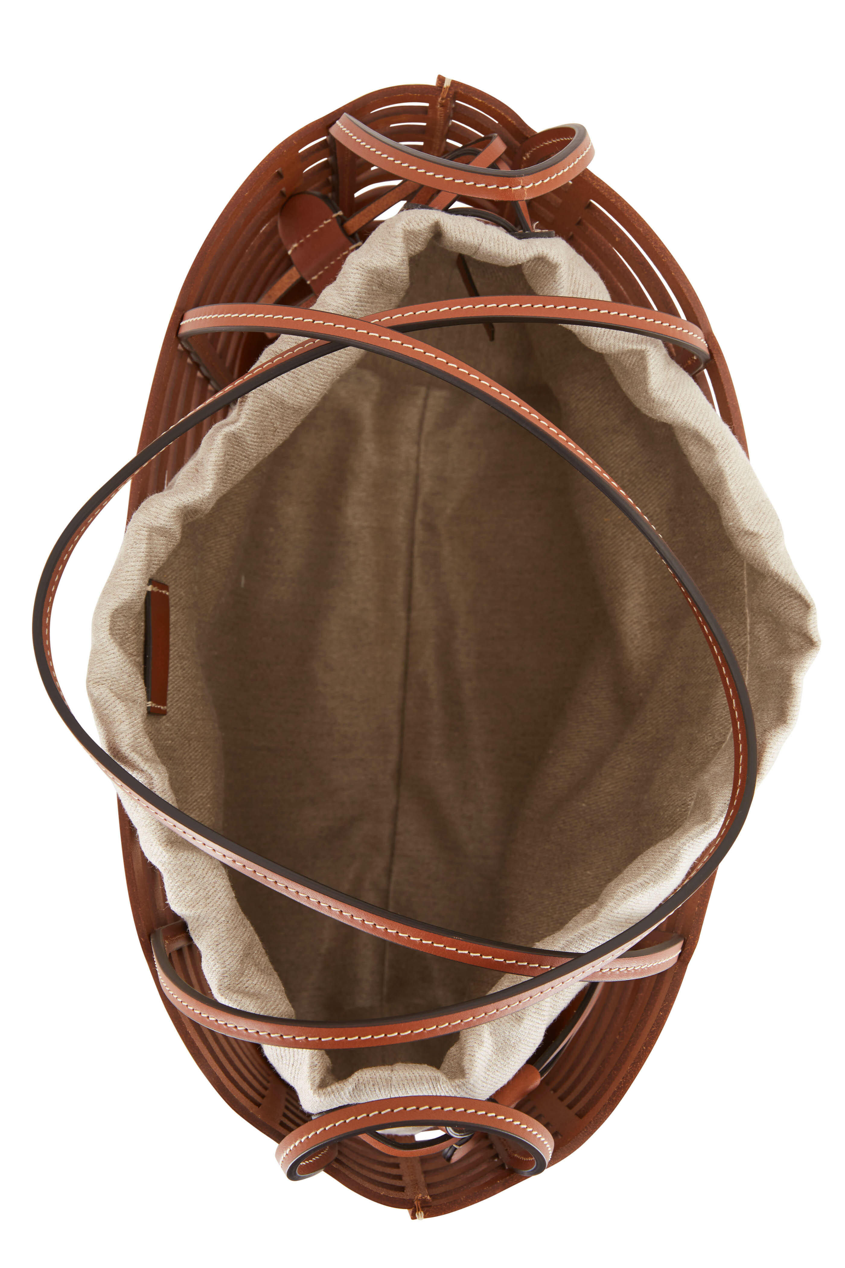 HUNTING SEASON The Extra Large Drawstring leather bucket bag